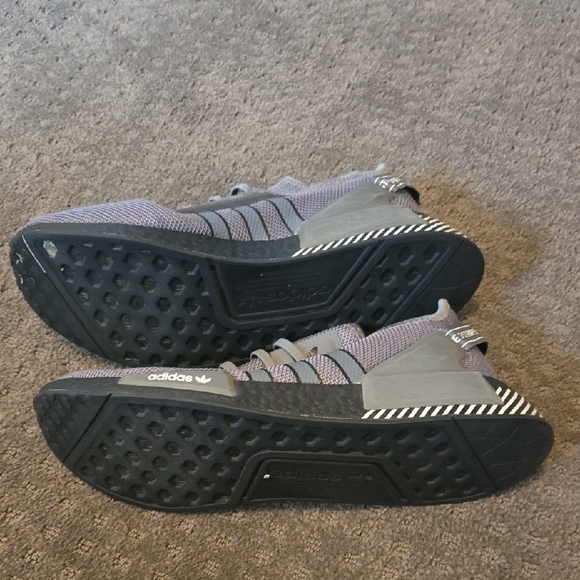 Adidas Gray NMD Sneakers with Boost Midsole - Picture 3 of 4